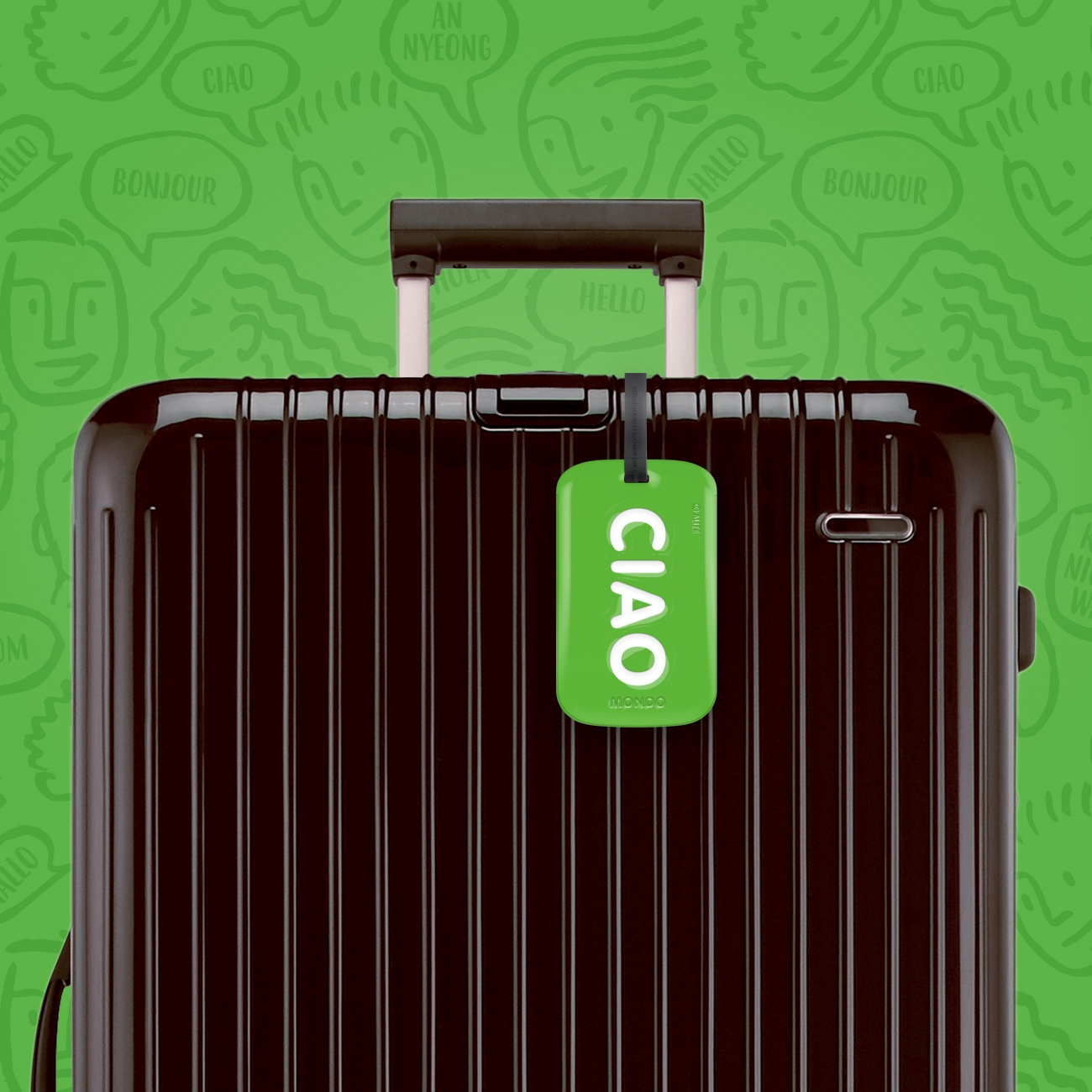 HW LUGGAGE TAG-R CIAO