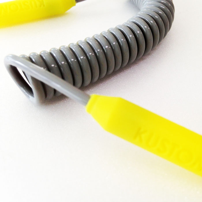 SPORTS CORD COIL_GREY/YELLOW